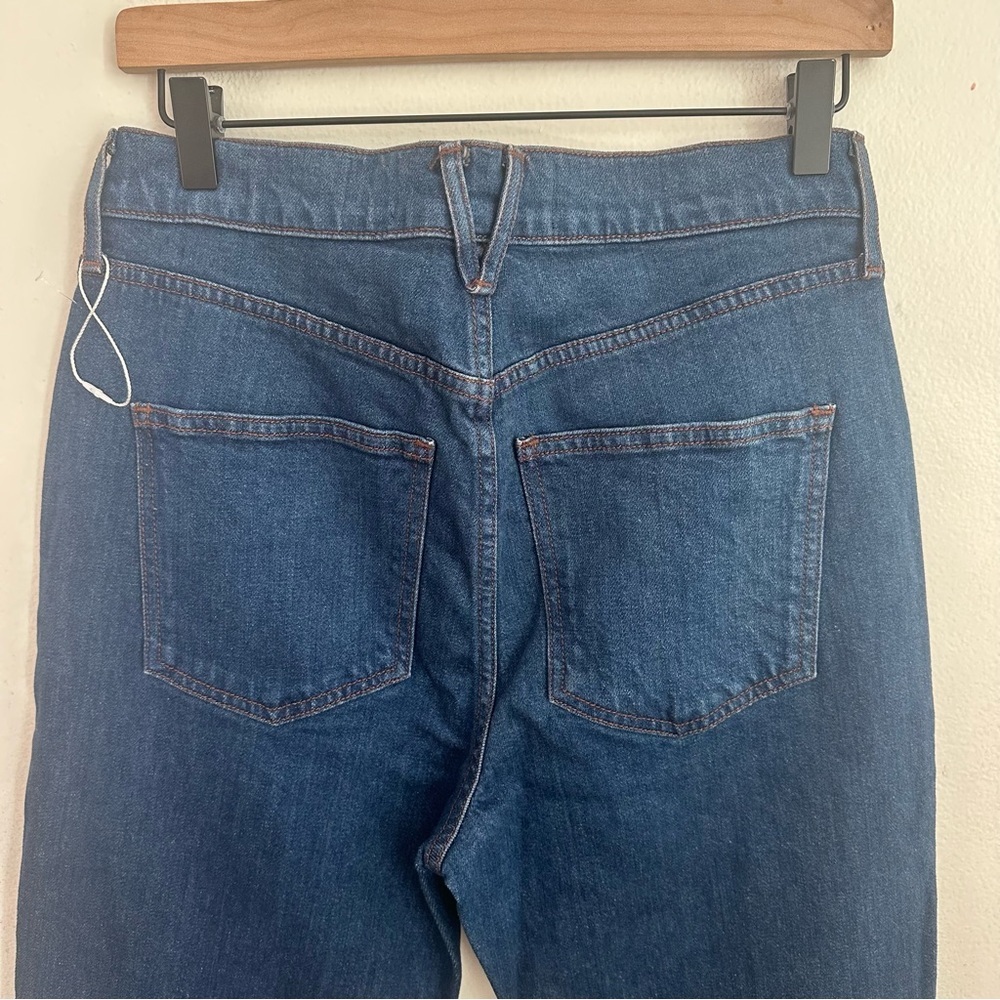 Veronica Beard Alenah Slim Straight Blue Denim Jeans Cotton Womens size 29 NWOT - Picture 8 of 12
